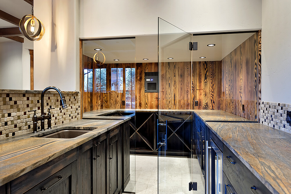 Charwood Tiger: Shou-Sugi-Ban interior design by Montana Timber P