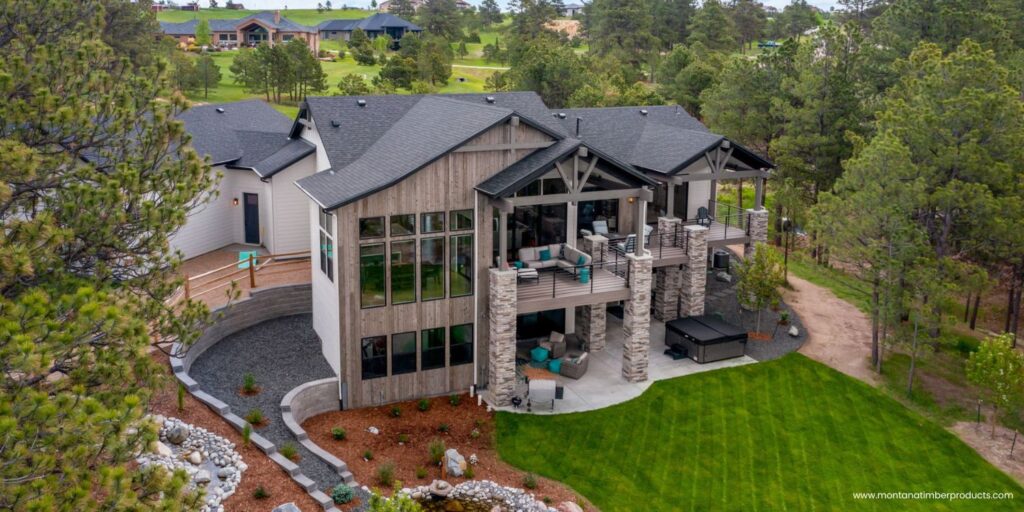 douglas-fir-wood-siding-colorado-custom-built-home-montana-timber-products