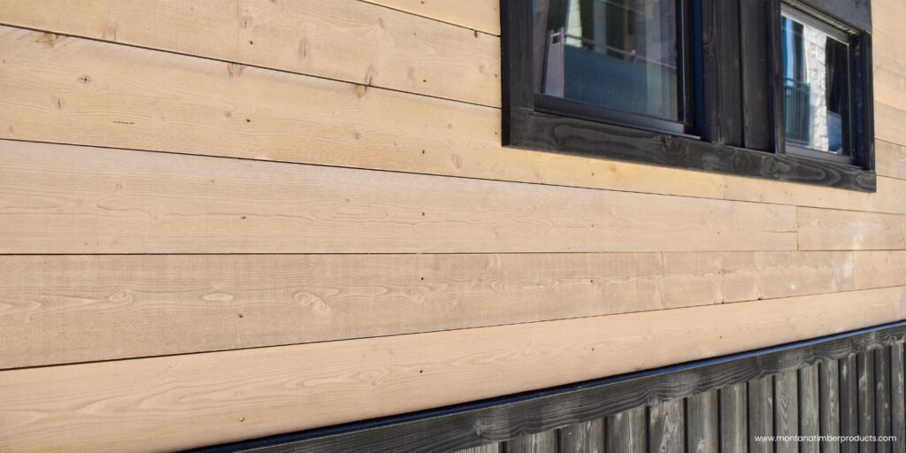 eagle lake condos - prefinished shiplap wood siding - montana timber products
