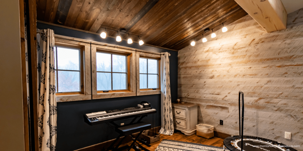 natural wood cladding - prefinished interior wood - montana timber products