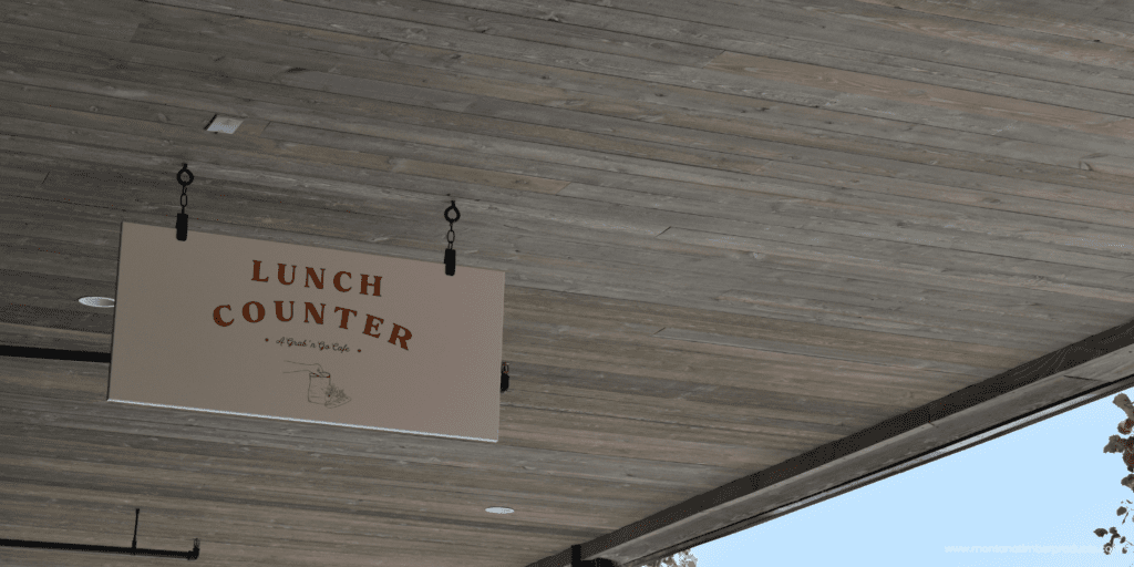natural wood soffit - rusty parrot jackson hole - montana timber products