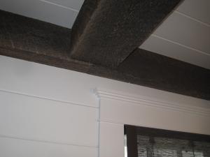Faux wrapped Beam