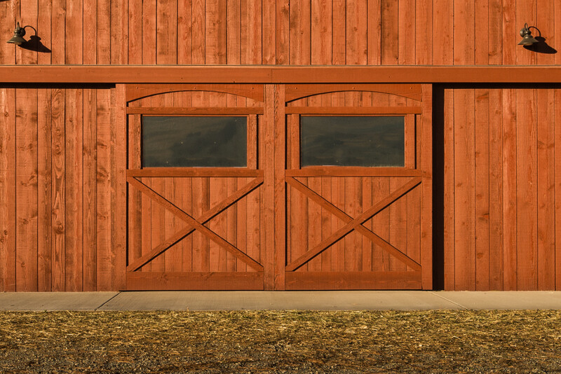 Montana Timber Products Random Width Siding Barn Door
