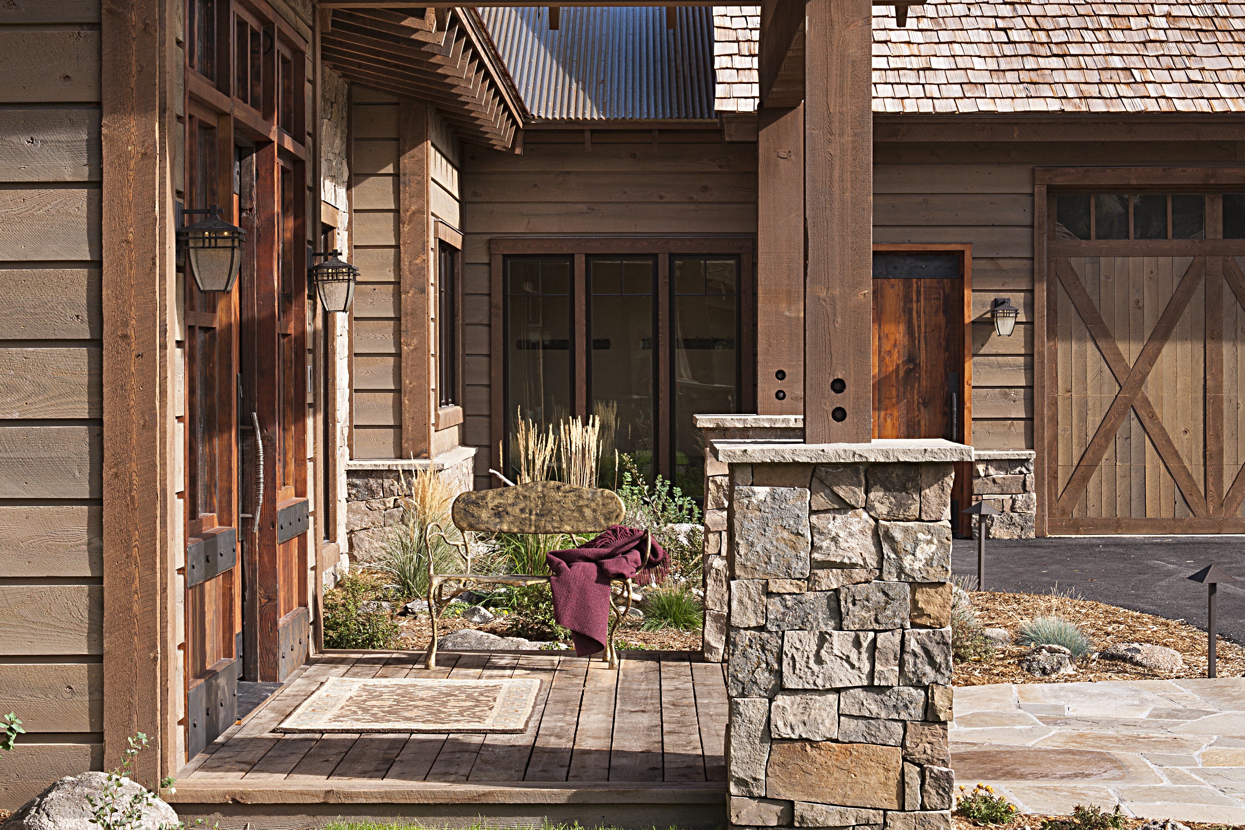 Stone Steel And Sustainability: Modern Materials In Rustic Design Stone Steel And Sustainability: Modern Materials In Rustic Design