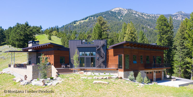 AquaFir™ siding for a Mountain Top Retreat