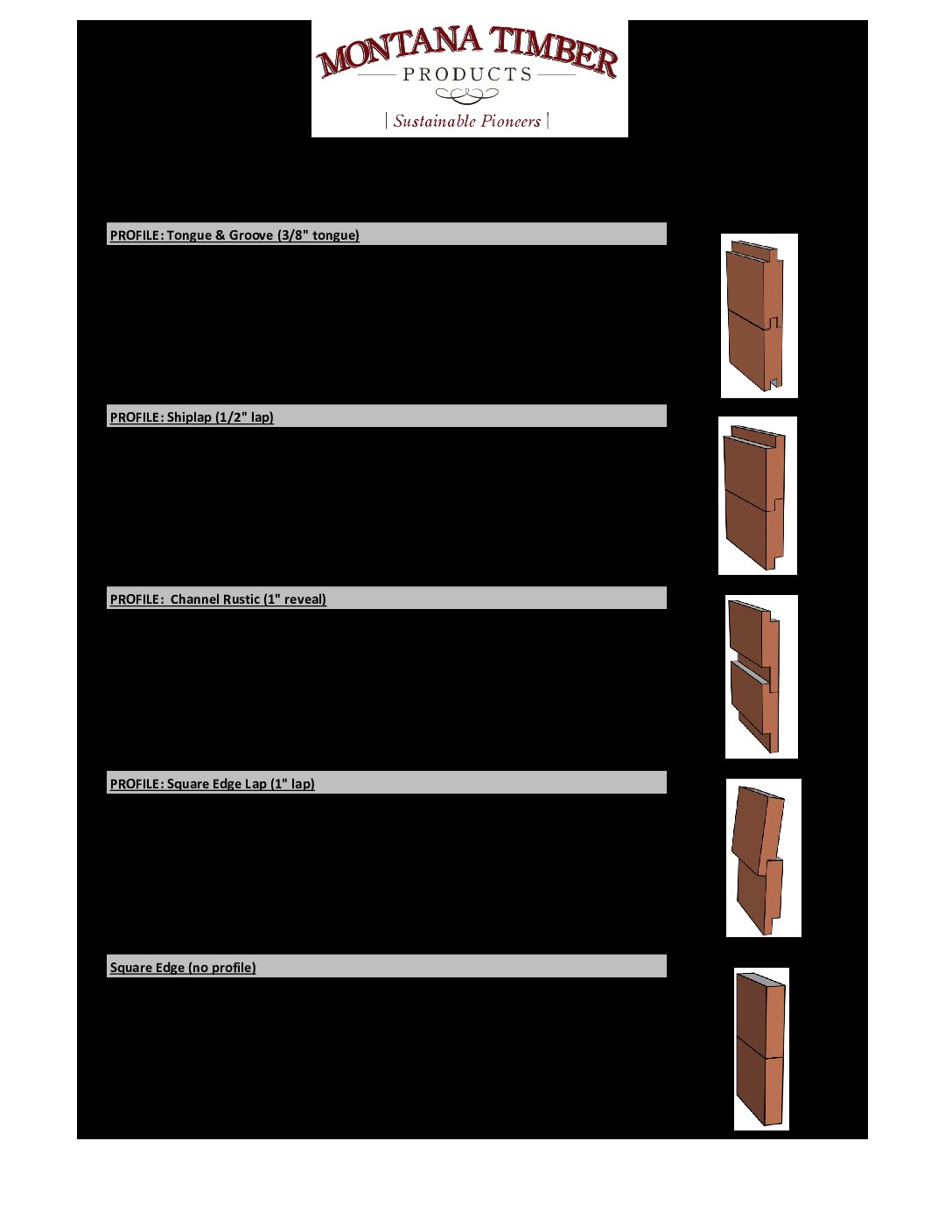 Face Coverage & Profile Specifications (Cedar)