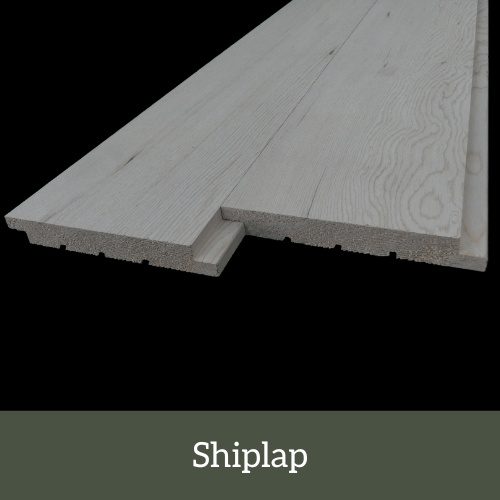wood siding profile - shiplap thumbnail - montana timber products