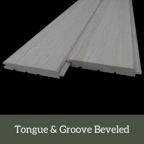 wood siding profile - tongue and groove beveled thumbnail - montana timber products