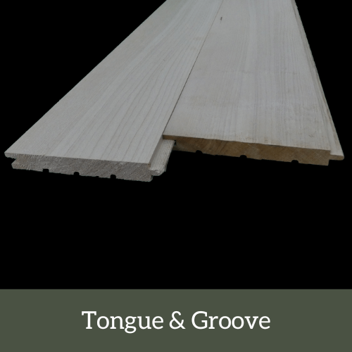 wood siding profile - tongue and groove thumbnail - montana timber products