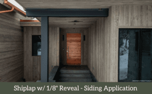 shiplap wood siding - shiplap siding with eight inch reveal - montana timber products