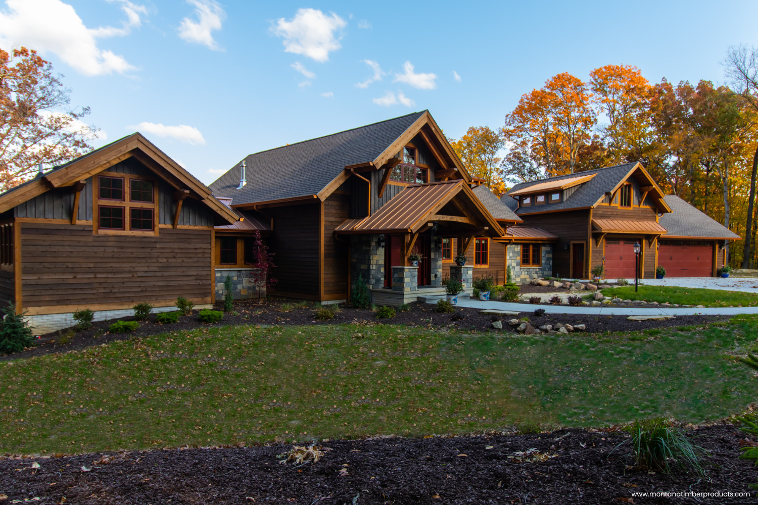 Craftsman-Style Home with Circle Sawn Cedar