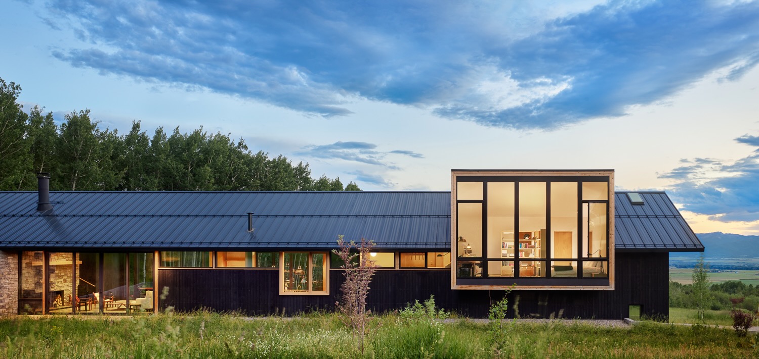 Spring Creek: Black AquaFir Set In Wyoming