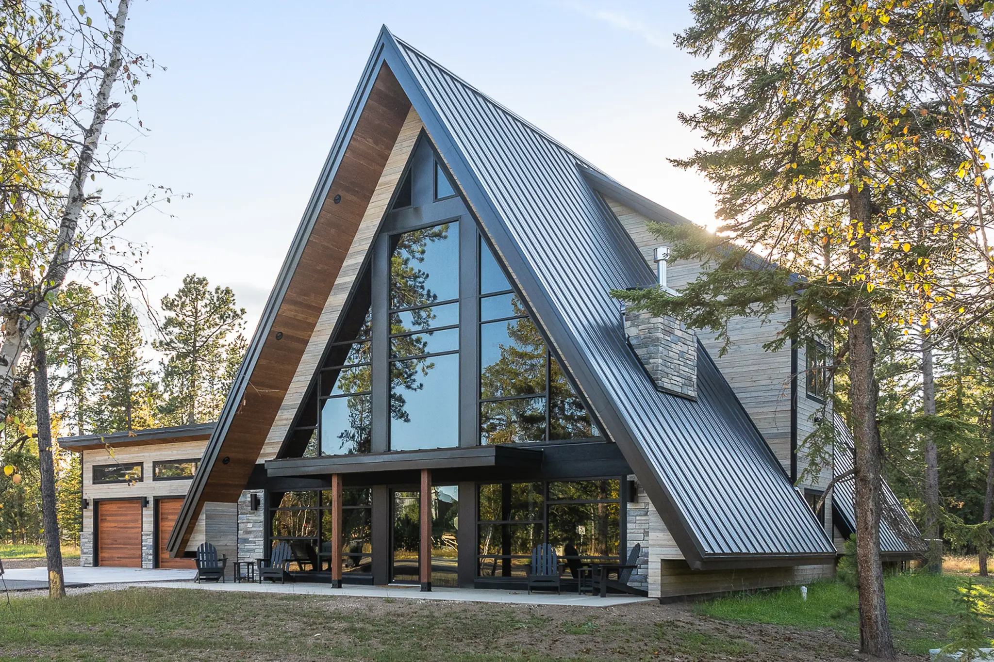 Custom A-Frame Home: Modern Expression Meets Black Hills Beauty