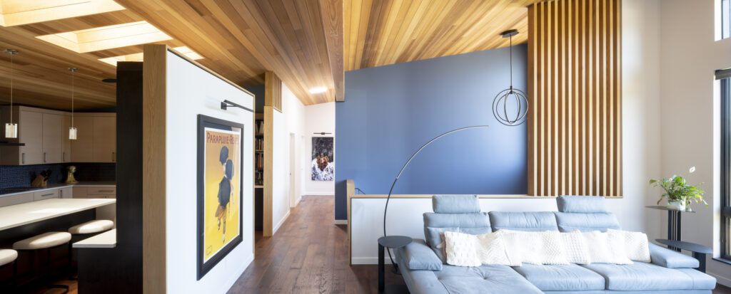 Bright Interior CVG Cedar Interior Mid Century Interior Space