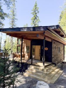 Stairway Entrance Charwood Midnight Siding